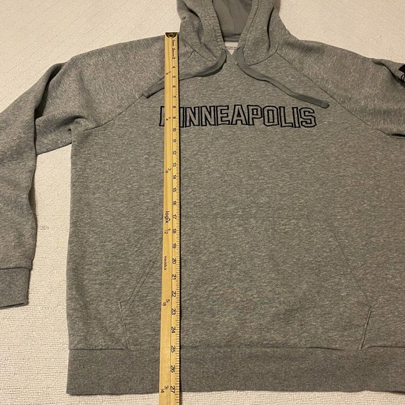 Under Armour Pullover Hoodie Mens Size Large Cold Gear GrayMinneapolis - Picture 10 of 15